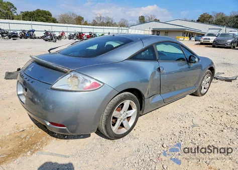 2007 Mitsubishi Eclipse Gs from USA, damaged, VIN 4A3AK24F97E031881